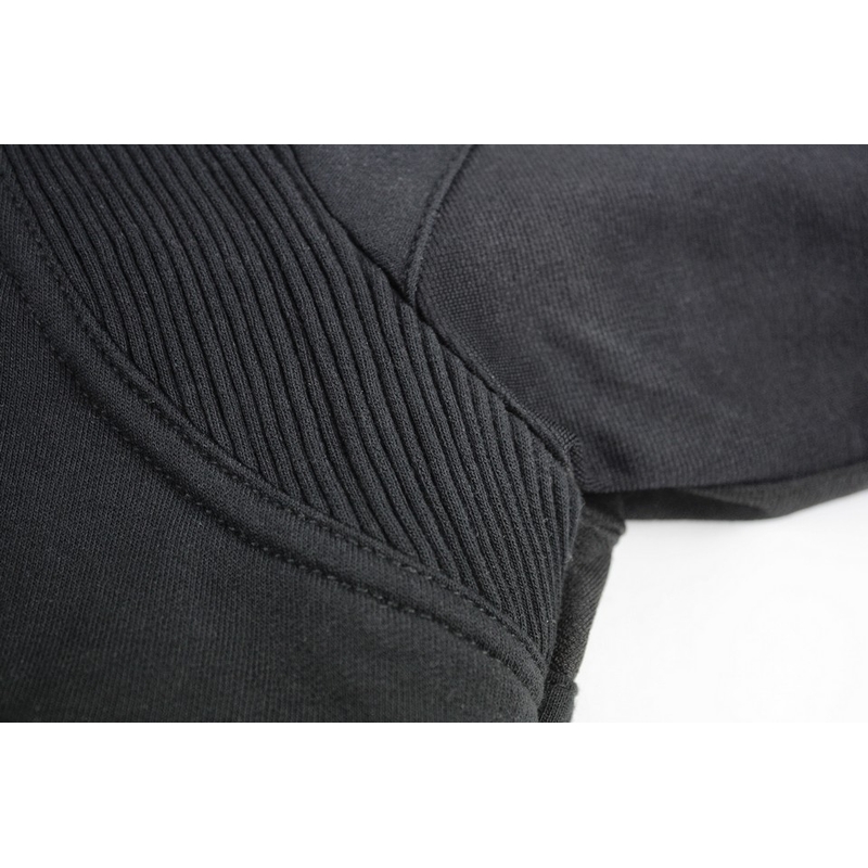 Mikina s chrániči na motorku Trilobite 761 Illenius černá výprodej