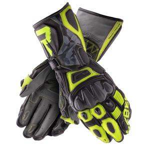 Motocikla cimdi Rebelhorn Rebel black-camo-fluo yellow izpārdošana