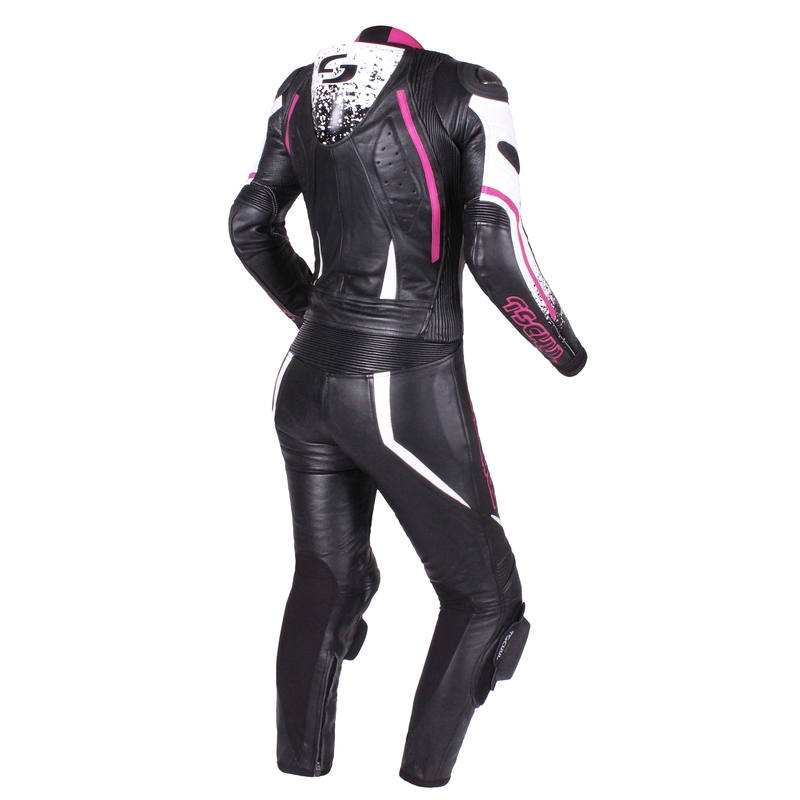 Dámská bunda Tschul 586 černo-bílo-růžová výprodej