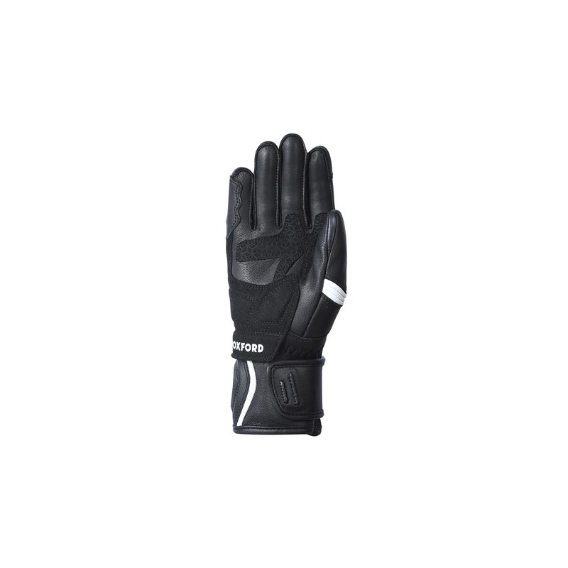 Motocikla cimdi Oxford RP-5 2.0 melns un balts