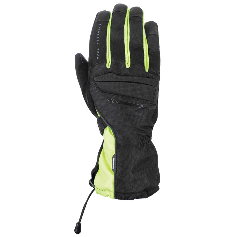 Rukavice na motorku Oxford Convoy 2.0 černo-fluo žluté