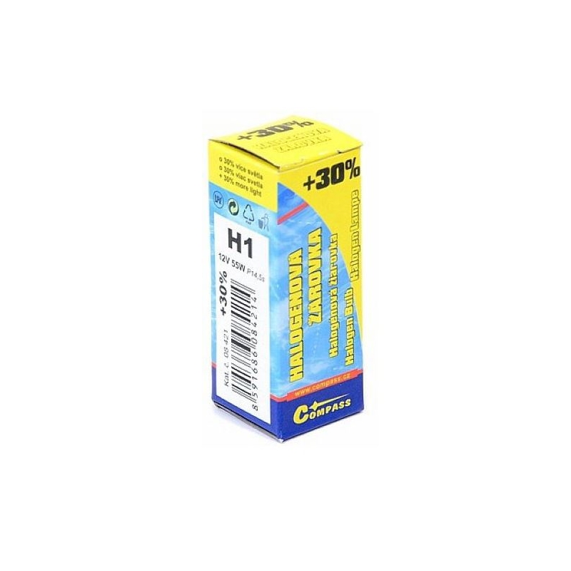 Spuldze 12V H1 55W +30%