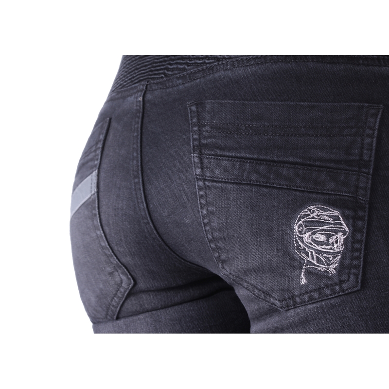 Sieviešu Street Racer Spike II Slim fit CE džinsi melni