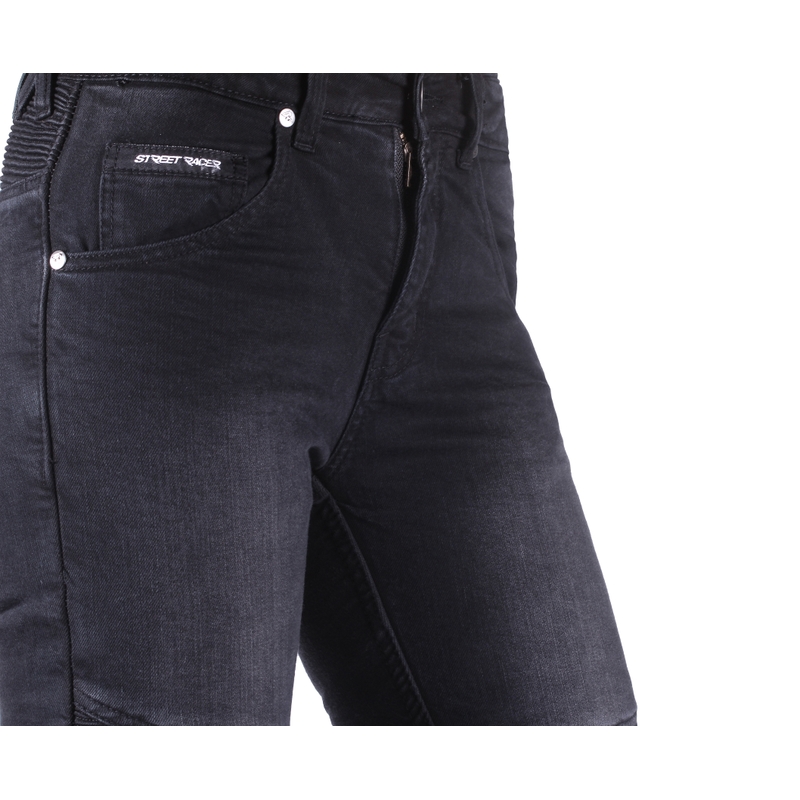 Sieviešu Street Racer Spike II Slim fit CE džinsi melni