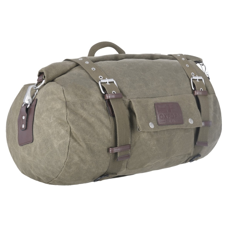 Oxford Roll Bag Heritage 30l haki zaļš