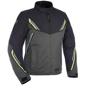 Oxford Advanced Hinterland melns-pelēks-fluo dzeltens motocikla jaka