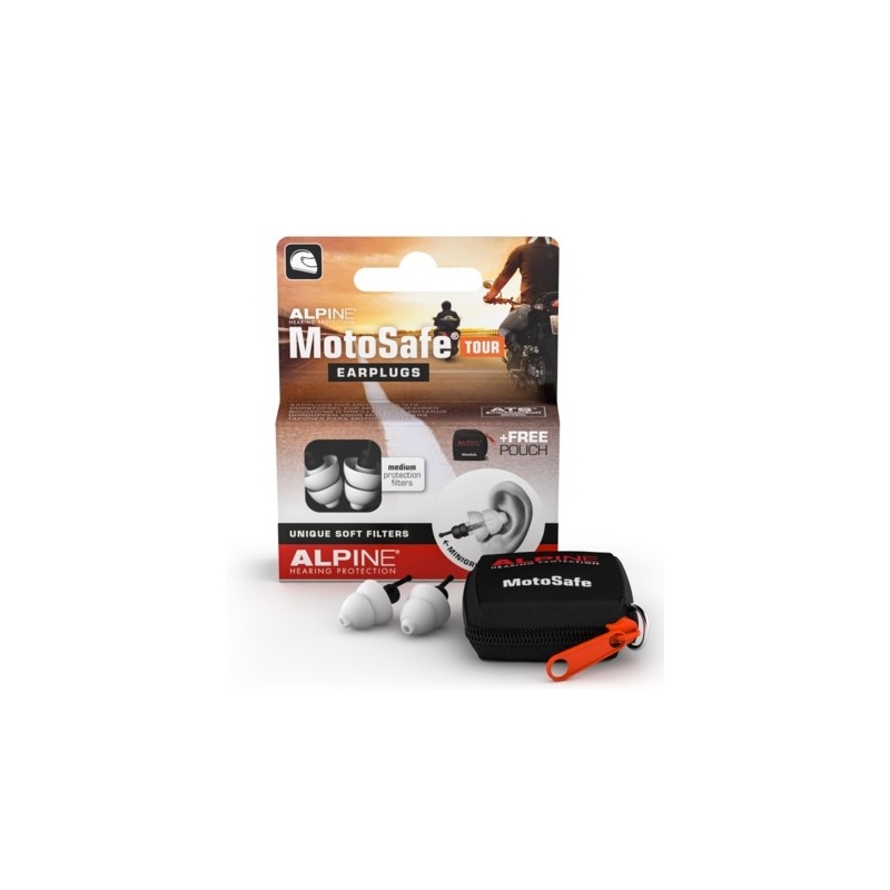 ALPINE MotoSafe ausu aizbāžņi - Ceļojums