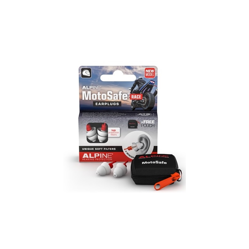 ALPINE MotoSafe ausu aizbāžņi - Race