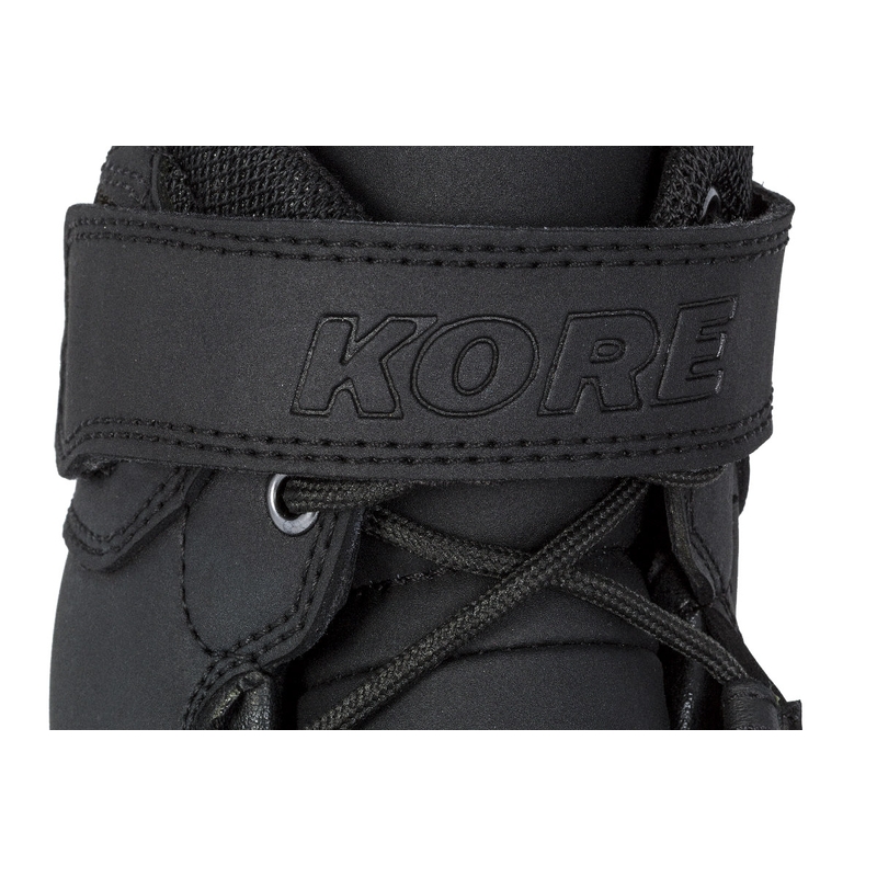 Kore Velcro 2.0 motociklu zābaki melni