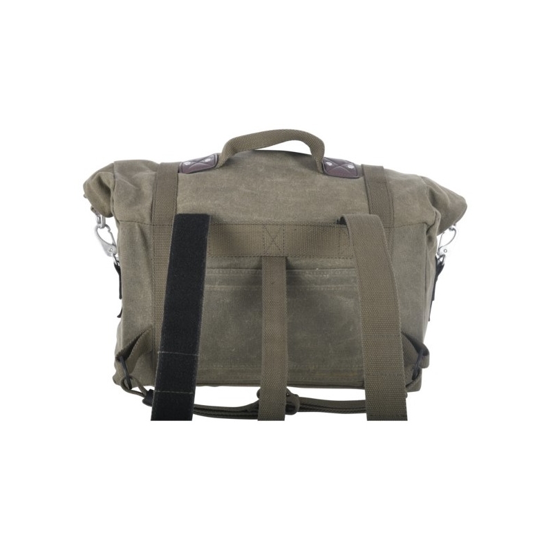 Oxford Heritage haki zaļš 40l motocikla sānu bagāžnieks