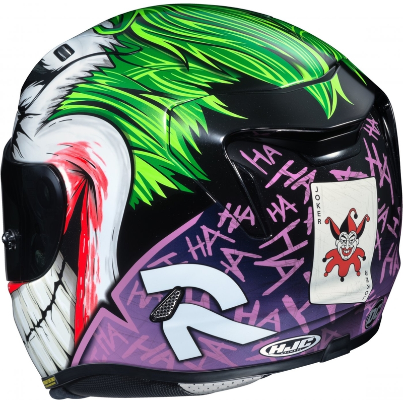 Integrální přilba na motorku HJC RPHA 11 Joker MC48 červeno-fialovo-zeleno-bílá výprodej