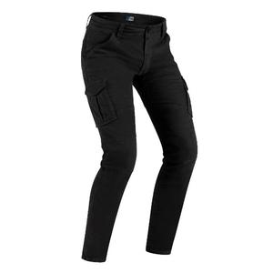 PMJ Santiago motocikla džinsi melni izpārdošana