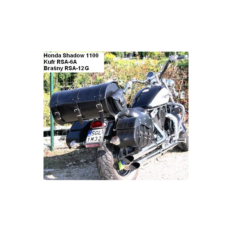 Chopper RSA-6B ādas motocikla futrālis