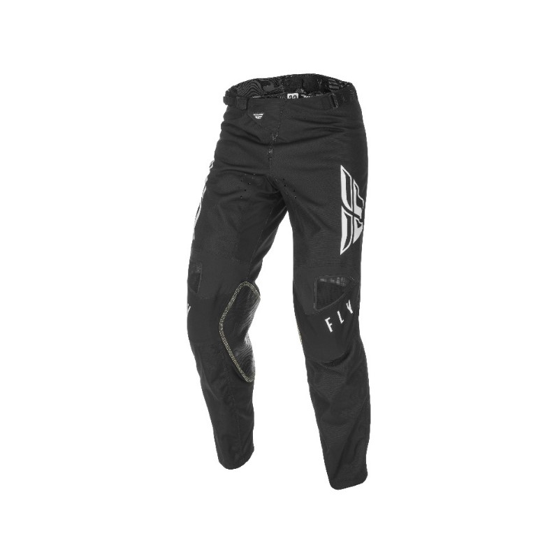 Motokrosové kalhoty FLY Racing Kinetic K121 2021 černo-bílé