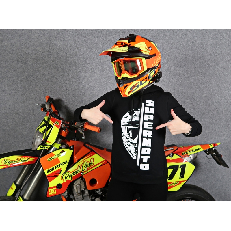 Sieviešu džemperis SUPERMOTO melns izpārdošana