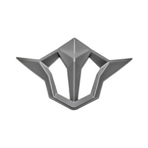 Priekšējais ventilācijas pārsegs ķiverei Cassida Cross Pro II pelēks matēts