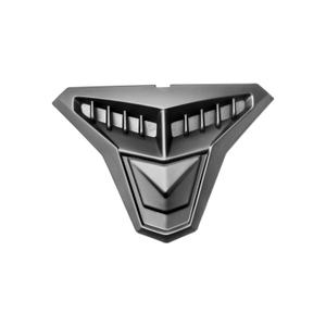 Priekšējais ventilācijas pārsegs ķiverei Cassida Integral GT 2.0 melns matēts