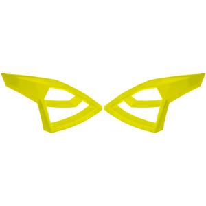 Cassida Cross Pro II fluo dzeltenas krāsas ķiveres priekšējie pārvalki