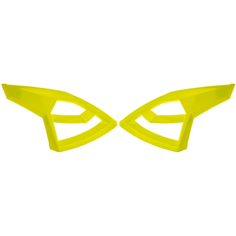 Cassida Cross Pro II fluo dzeltenas krāsas ķiveres priekšējie pārvalki