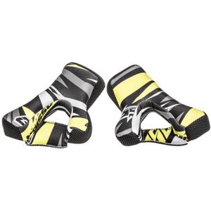 Cassida Cross Pro II fluo dzeltens-pelēks-melns ķiveres iekšējais vizieris