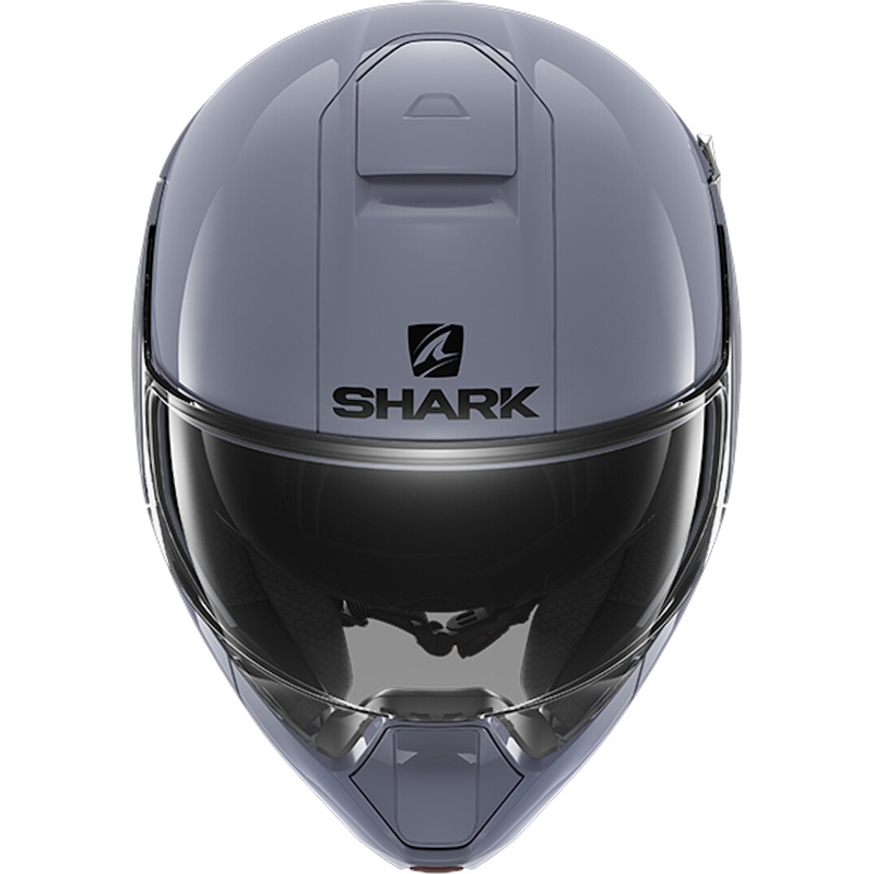 Vyklápěcí přilba SHARK EVOJET Blank šedá