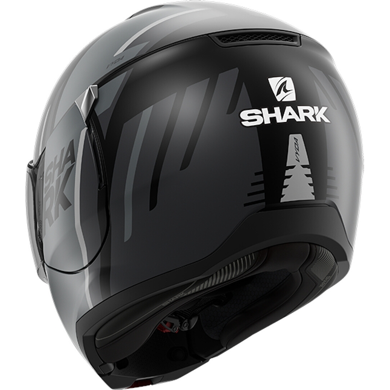 Vyklápěcí přilba SHARK EVOJET Vyda černo-šedá