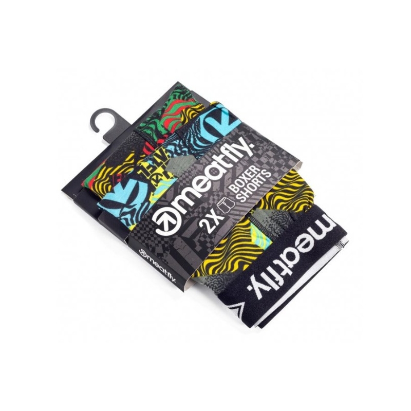 Boxerky Meatfly Balboa Double pack - Numb