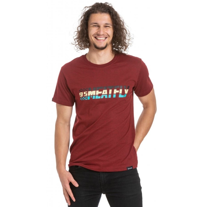 T-krekls Meatfly Rust red