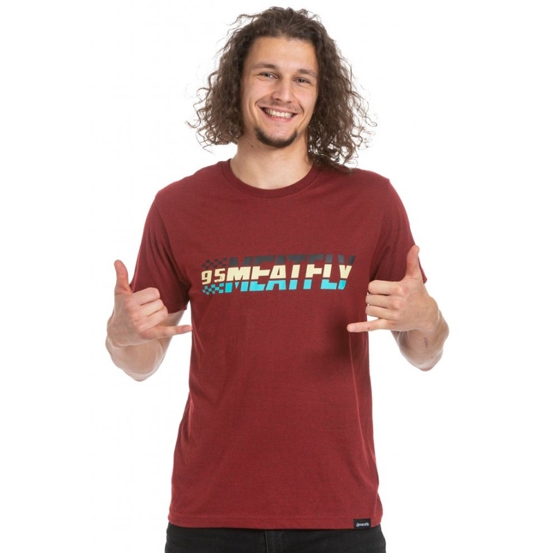 T-krekls Meatfly Rust red