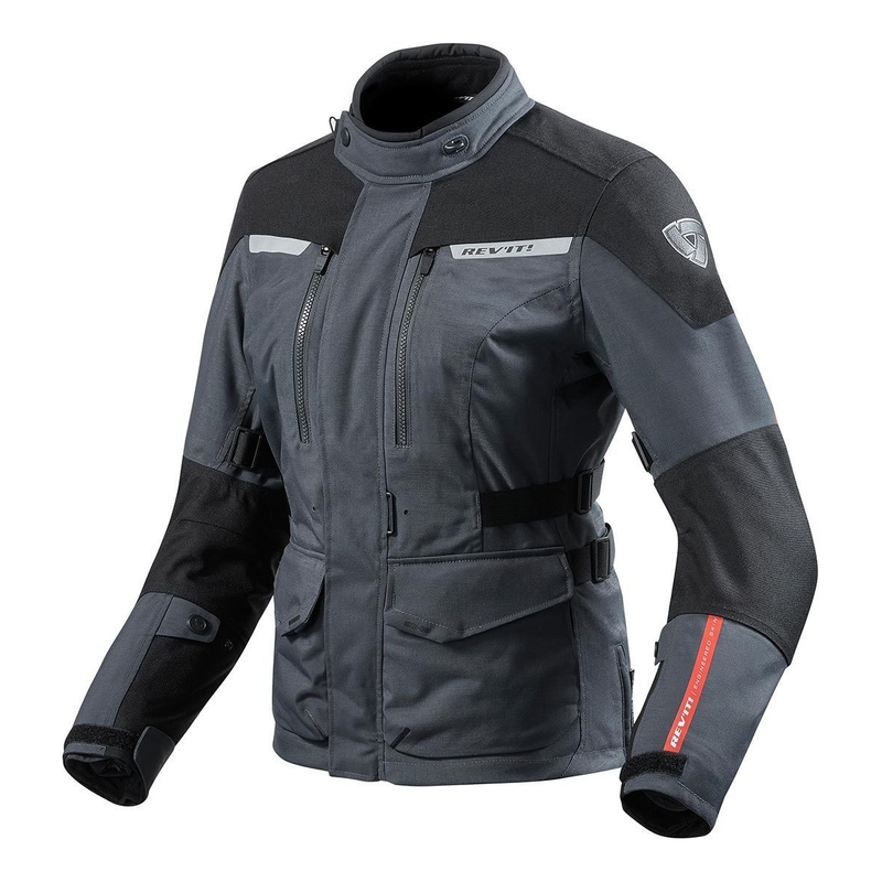 Sieviešu moto jaka Revit Horizon 2 antracīts/melna izpārdošana