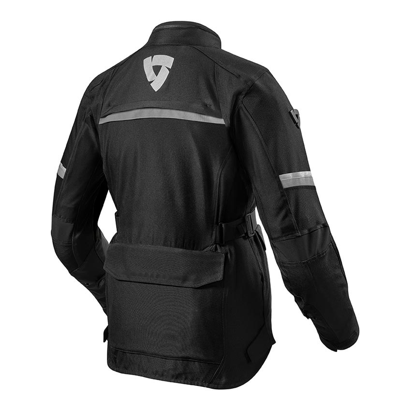 Revit Outback 3 Black-Silver motocikla jaka sievietēm izpārdošana
