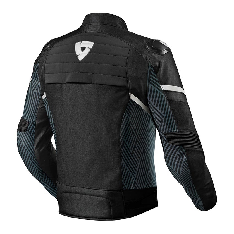 Bunda na motorku Revit Arc H2O černo-bílá výprodej