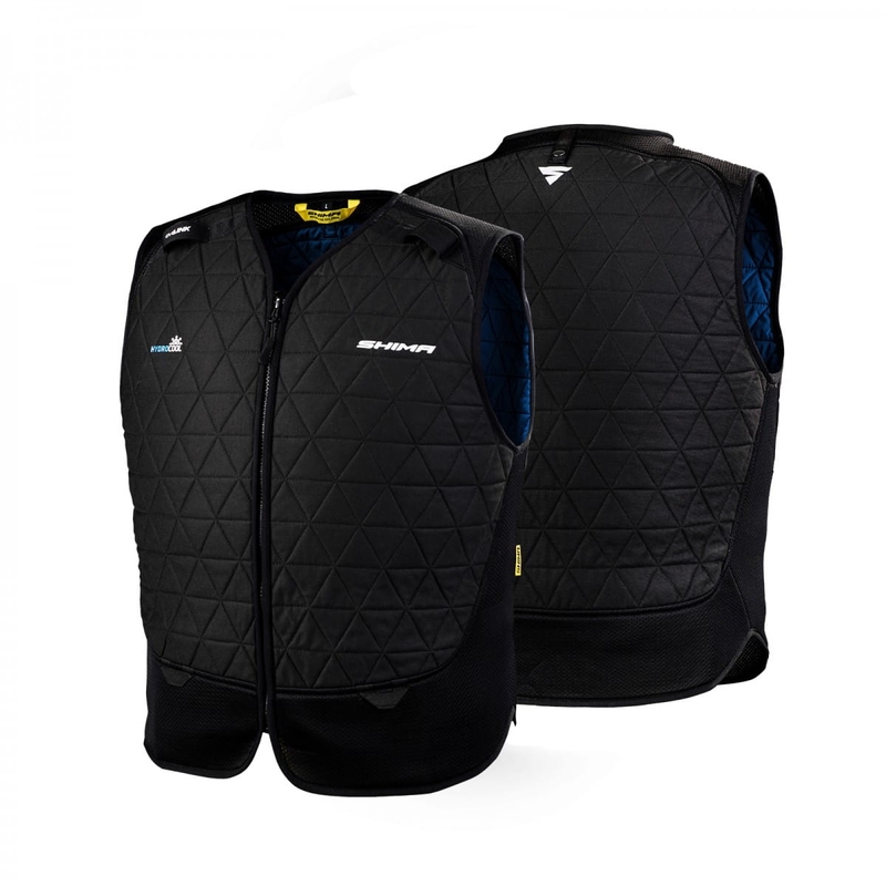 Shima Hydrocool Hyper Kewl Motociklu dzesēšanas veste Black
