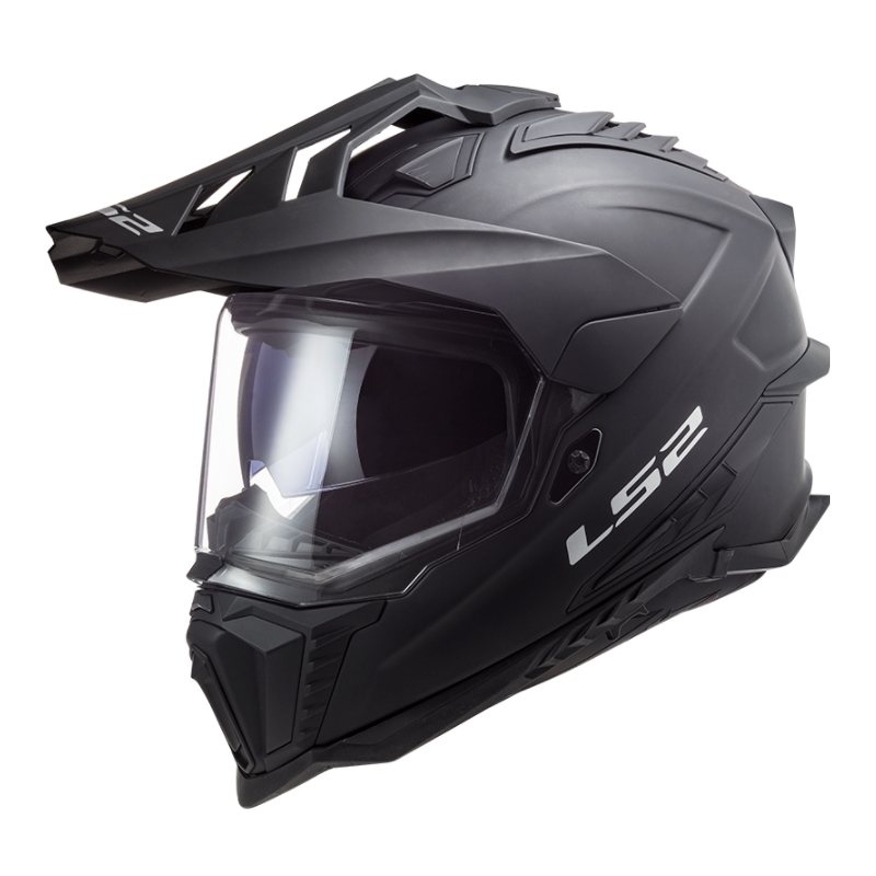 Enduro ķivere LS2 MX701 Explorer Solid Black