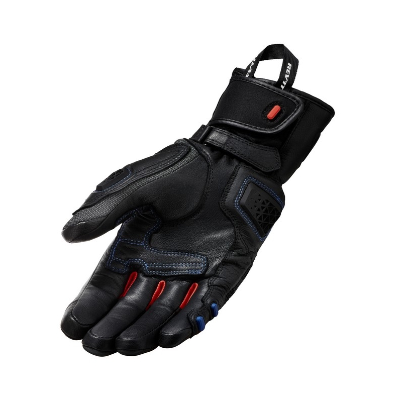 Motocikla cimdi Revit Sand 4 H2O melni-sarkani izpārdošana