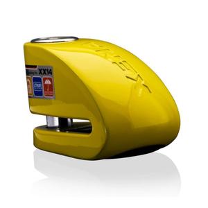 Disku bremžu slēdzene XENA XX14 dzeltena