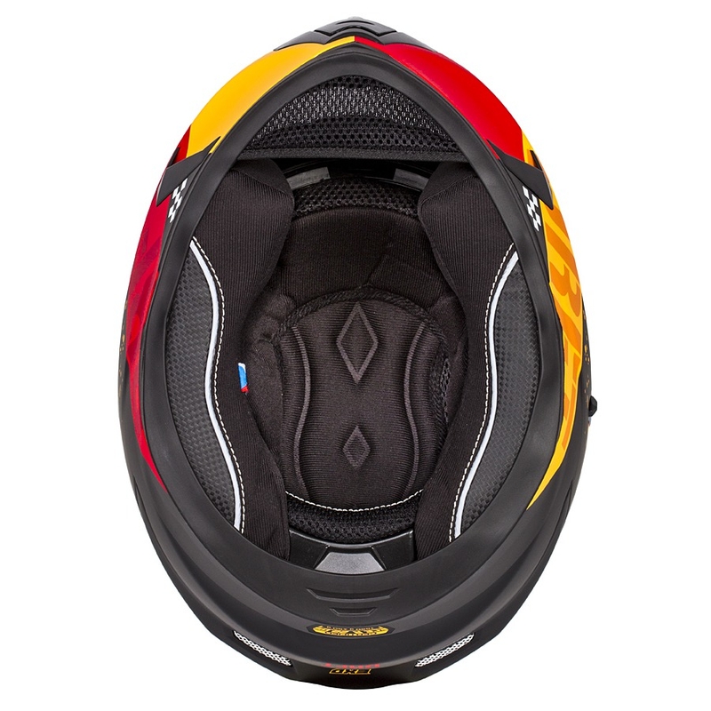 Integrālā moto ķivere Cassida Integral 3.0 DRFT oranža-fluo sarkana