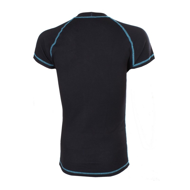 RSA Heat termo krekls melns-zils ar īsām piedurknēm