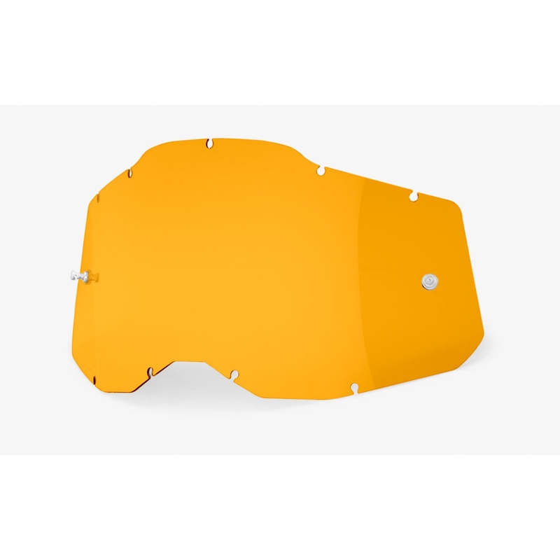 Plexi 100% Racecraft 2/Accuri 2/Strata 2 tumši dzeltena (pret miglošanos)
