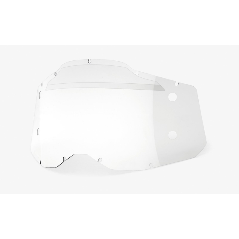 Plexi 100% Forecast Racecraft 2/Accuri 2/Strata 2 čiré (Anti-fog)