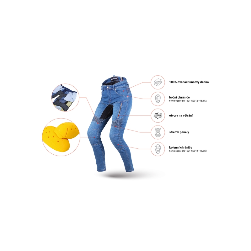 Sieviešu džinsi Street Racer Stretch II Slim fit CE blue