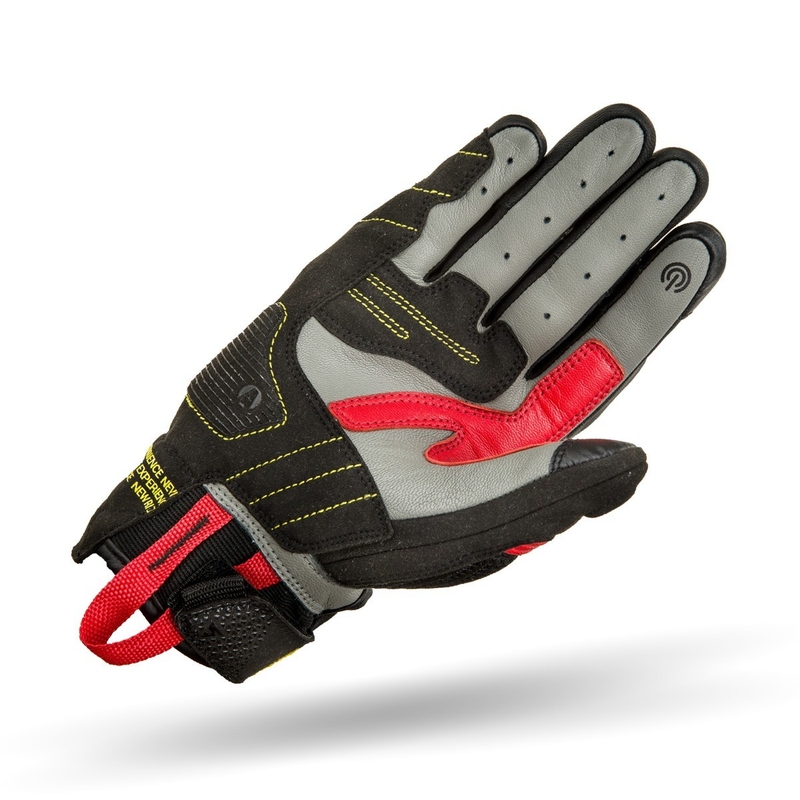 Motocikla cimdi Shima X-Breeze 2 melni-sarkani