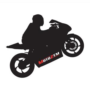 MotoZem sporta velosipēda uzlīme