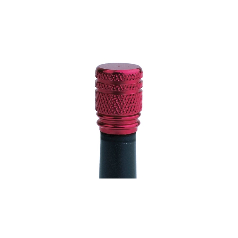 Čepičky na ventilky Oxford purpurové