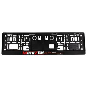 Auto paklājiņš zem numura zīmes MotoZem