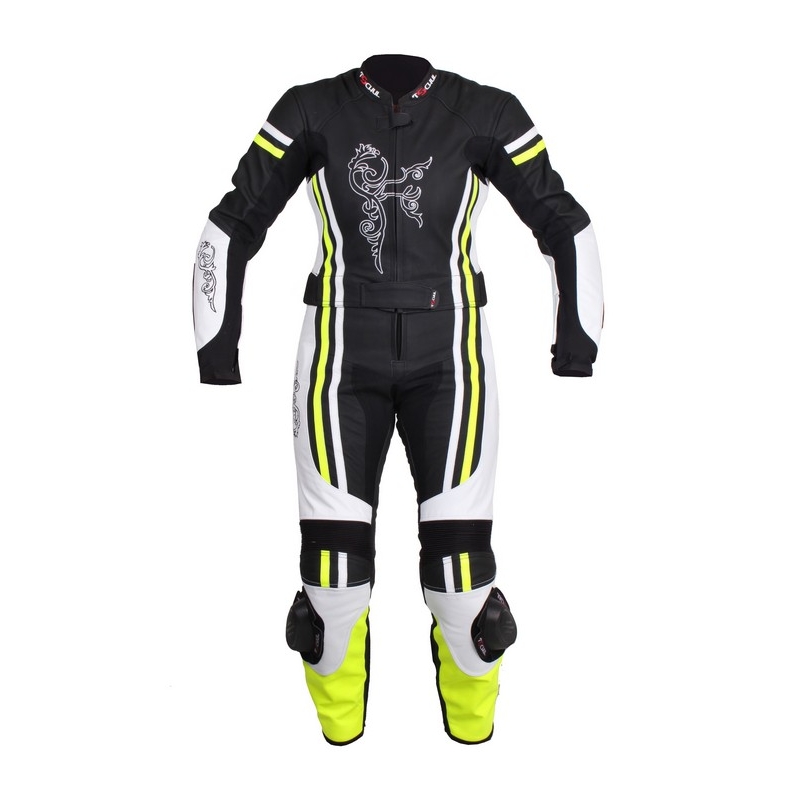 Dámská kombinéza Tschul 554 černo-bílo-fluo žlutá výprodej