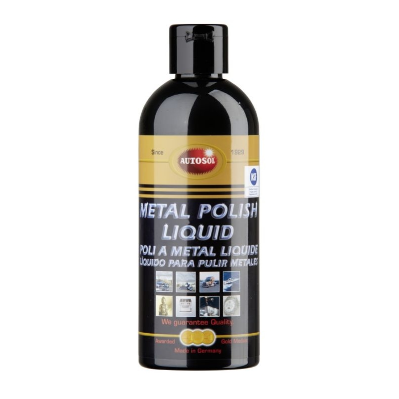 Metāla tīrīšanas un pulēšanas emulsija Autosol Metal Polish Liquid 250 ml