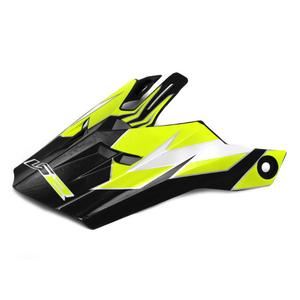 Ķiveres vizieris LS2 PEAK MX456 rūpnīcas balts-melns-dzeltens