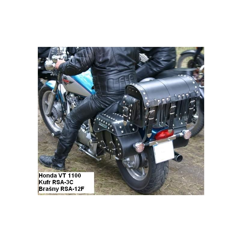 Chopper RSA-12F ādas motocikla bagāžnieki