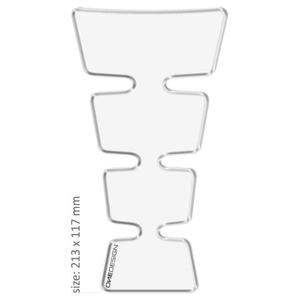 Degvielas tvertnes vāks Drukāt - Maxi Gold caurspīdīgs